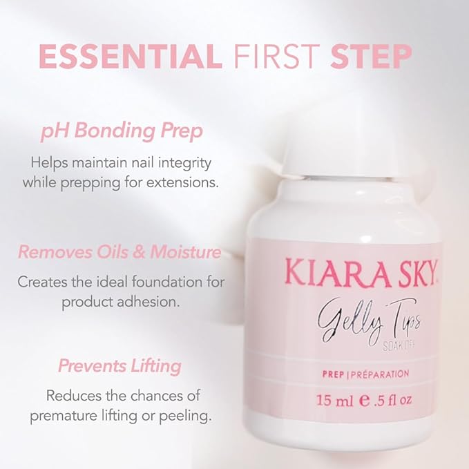 KIARA SKY pH bonding Prep 0.5 fl oz | Gelly Tips Soak Off