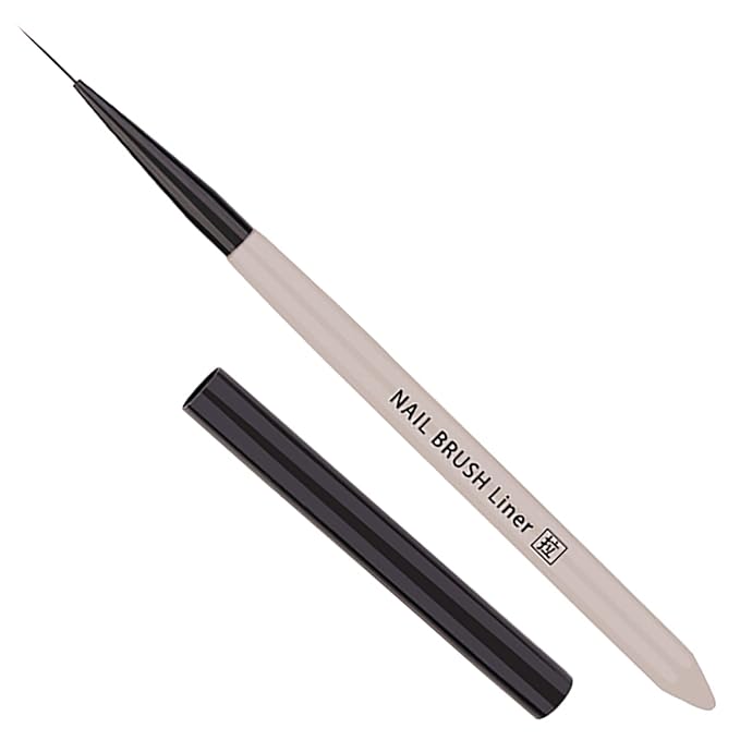 Liner Nail Brush (12 mm / 0.047 in.) - Precision Detailing Brush for Nail Art, Acrylic & Gel Polish| Ultra-Fine Tip, French Tips Brushes for Nails Salon & DIY Home Manicure