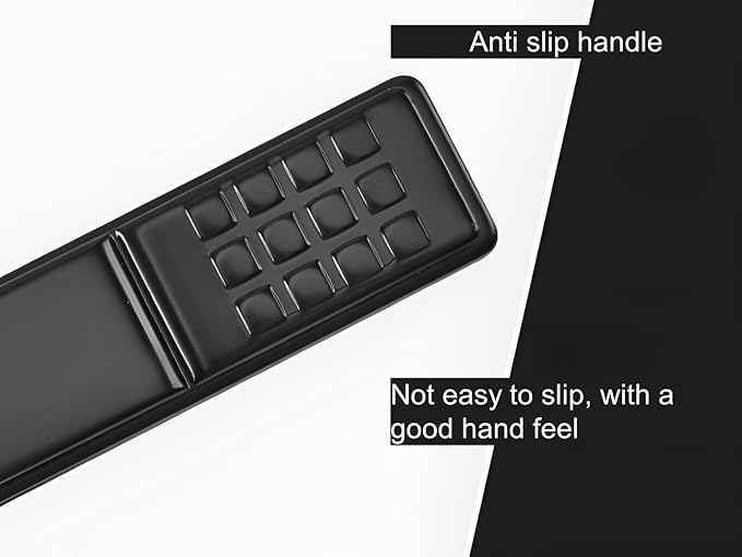 FIXBODY Nail Clippers, Black Stainless Steel Fingernail & Toenail Clippers & Nail File,Great Christmas Gift,Stocking Stuffers for Men and Women