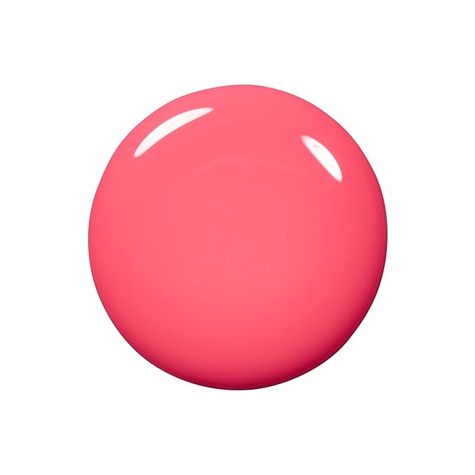 essie Salon-Quality Nail Polish, 8-Free Vegan, Bright Coral, Cute As A Button, 0.46 fl oz
