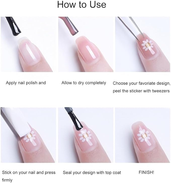Anime Nail Stickers 5D 3D Embossed Japanese Kawaii Nail Art Decals for Unisex DIY Nail Design, Self Adhesive Stickers for Natural Gel Press On Nails, Cute Otaku Cosplay Gift Pink (Doctor)