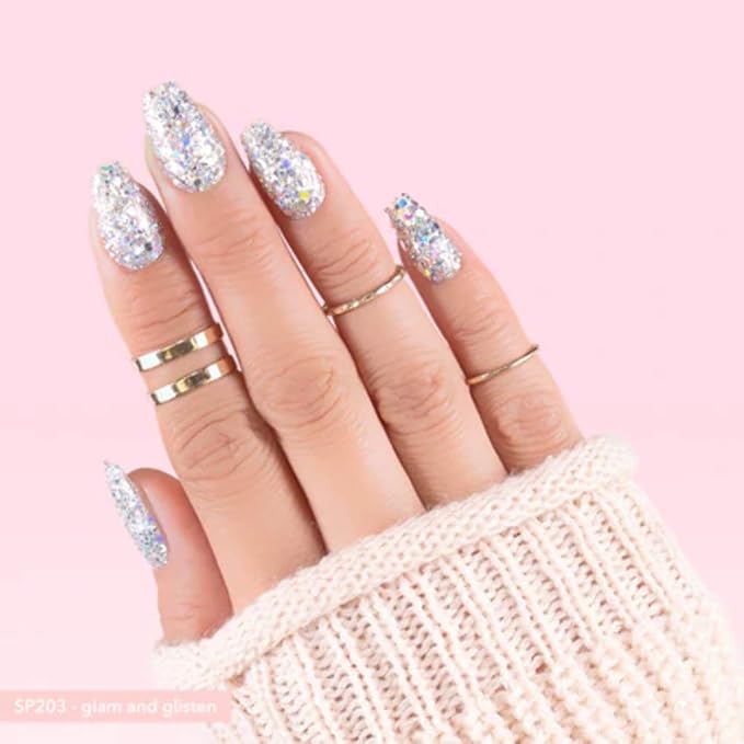 Kiara Sky Gelly Tips | Soak Off Soft Gel Nail Extensions | 500 pieces - 10 Sizes | COFFIN SHORT