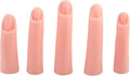 Silicone False Finger Practice Fingers with Magnet False Training Fingers Nails Art Training Fingers for Acrylic Nails, 2