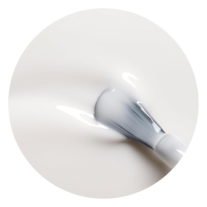 Manucurist • Green Flash LED Gel Nail Polish • Vegan • 12-Free, Plant-Based (61%) Gel Polish • Made in France • 0.5 fl oz (MILKY WHITE)