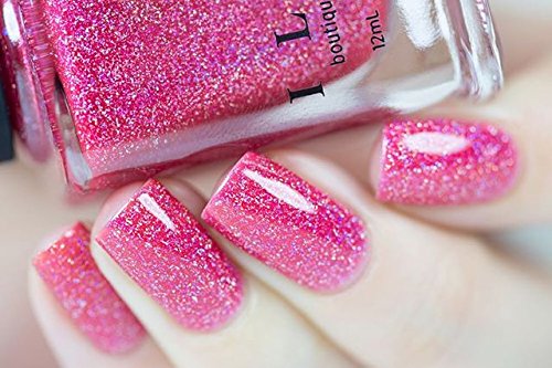 ILNP Jello Shot - Paradise Pink Holographic Sheer Jelly Nail Polish
