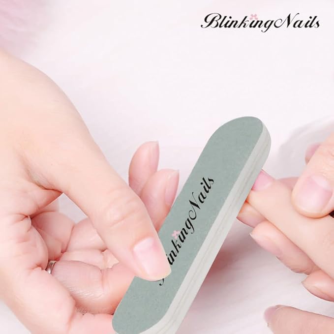 Fine Nail Buffer File for Polishing,Smooth and Shiny Natural Nails,Mini Size Nail Buffer Block 600 and 3000 Grit Cushion Nail File Art Pedicure Manicure Tips Pack of 14pcs