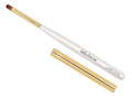 Daily Charme Nail Art Brush / 06 Art Oval, Small Flat Oval Brush for Creating Round Flower Petals & Painting Small Area, DIY Home/Professional