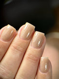 Dan's Nails Rubber Base Gel Polish Coat (Golden Latte)
