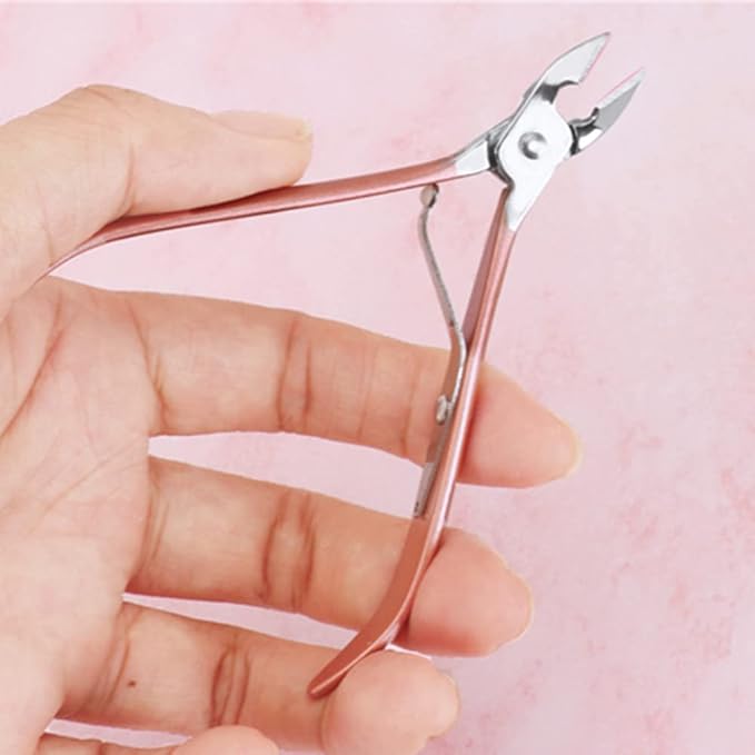 Manicure Set, Professional Nail Clippers Kit, Pedicure Care Tools, Professional Women Grooming Kit -Premium Stainless Steel with Pink Travel Case Set 16PC Great Gift(Rose Gold)