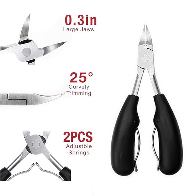 Ingrown Toenail Corrector Set,Professional Foot Care Kit for Treatment & Removal,Includes Ingrown Toenail Corrector,Strips,Tools