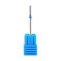 NMKL38 Diamond Bit Small Barrel Shape Electric Nail Drill File Cuticle Cleaner Tool for Rotary Nail Drill Machine Manicure Pedicure Polishing Kit (Medium 1.6x8)