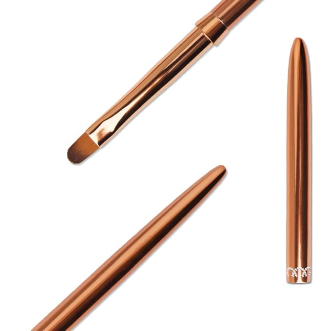 SILPECWEE 1Pc Kolinsky Acrylic Nail Art Brush UV Gel Builder Nail Painting Pen Salon DIY Manicure Accessories