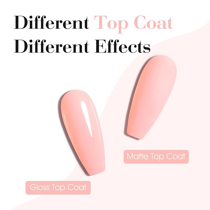 CANNI Light Pink Gel Nail Polish, 1Pcs Baby Pink Gel Polish Color High Gloss Soak Off U V Nail Manicure Salon DIY
