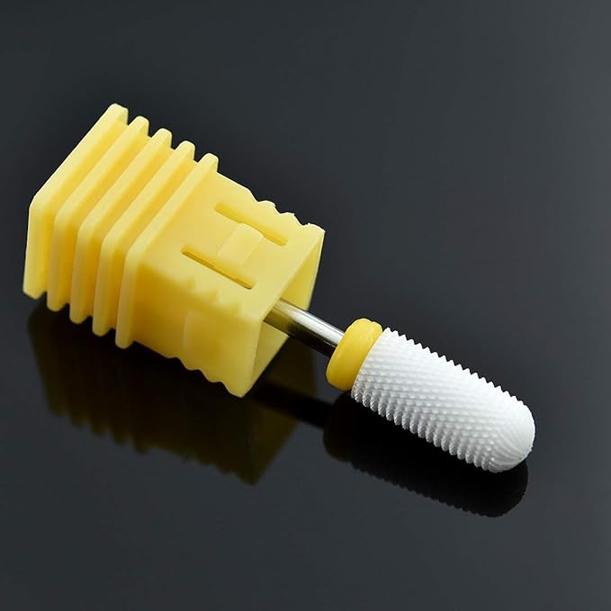 Round Head Ceramic Nail Drill Bit For Electric Nail Drill Manicure Machine Accessories Tool (XF)