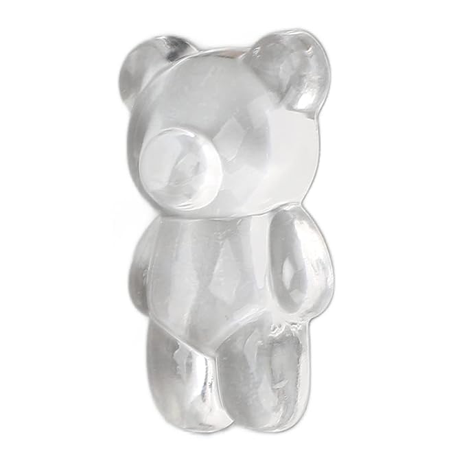 Nail Color es, 50pcs Nail Polish Color Card Transparent Acrylic Nail Polish Color Display Card Cute Cartoon Bear Shaped Nail Art Color Display CardNail Art Display Card
