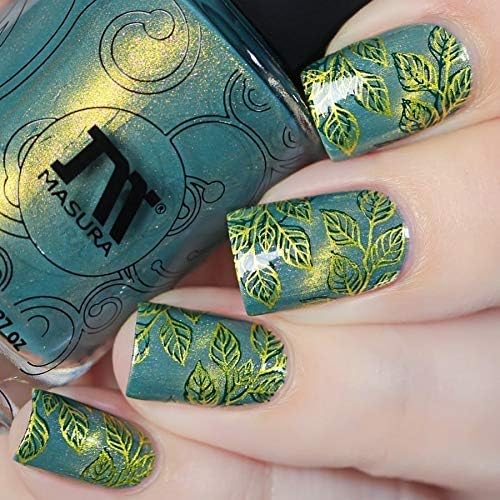 Whats Up Nails - B037 Growing Beauty Stamping Plate for Nail Art Design