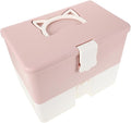 Nail Supply Organizer Case Makeup Box Nail Polish Holder for Travel Home
