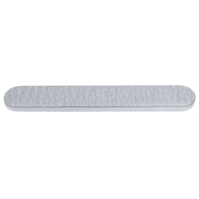 ForPro Professional Collection Mini Foam Board, Zebra, 100/180 Grit, Double-Sided Manicure Nail File, 3.5” L x .5” W, 50-Count