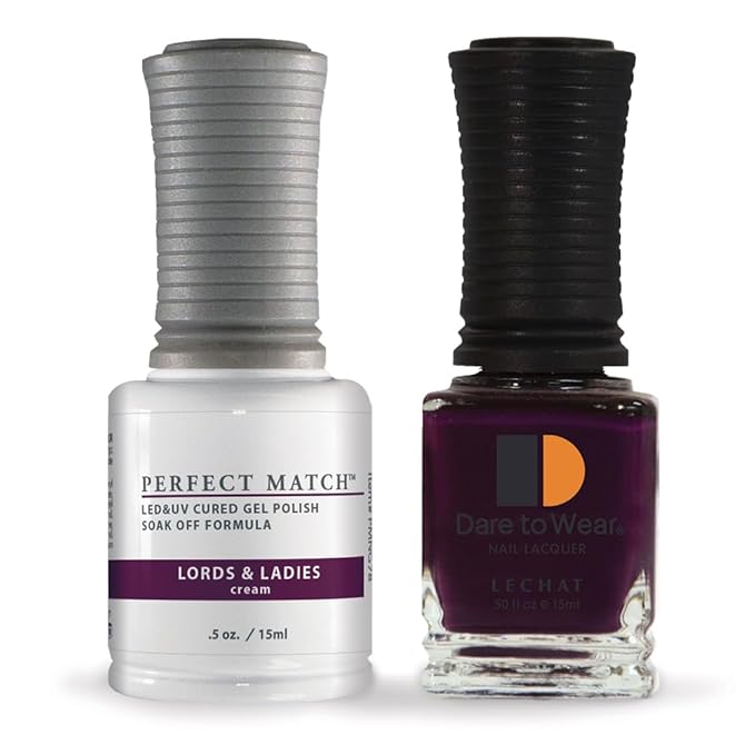 LeChat Perfect Match Gel Polish, Lords and Ladies, 0.5 Fl Oz (PMS78)