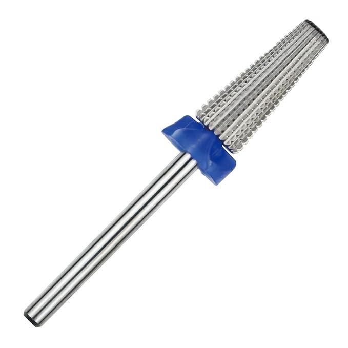 C & I 5 in 1 Nail Drill Bit, Slim Edition, Professional Manicure Drills for Electric Nail Drill Machine (Middle -M)