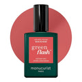 Manucurist Green Flash LED Bois de Rose Old Rose Gel Nail Polish - Vegan, 12-Free, Plant-Based - Strengthens and Protects the Nail - Gel Polish - Made in France - 0.5 fl oz