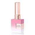 Double Rhythm 0.50 OZ Translucent Gel Polish Same Color Same Bottle Sheer Pastel Neutral Natural Milky 15 ML Jelly UV Nail Art DIY at Home (Pink Purple-A1637)