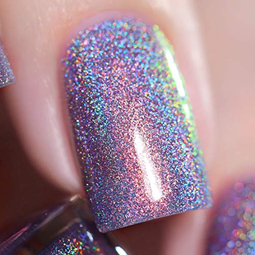 ILNP Heat Wave - Soft Purple Holographic Shimmer Nail Polish