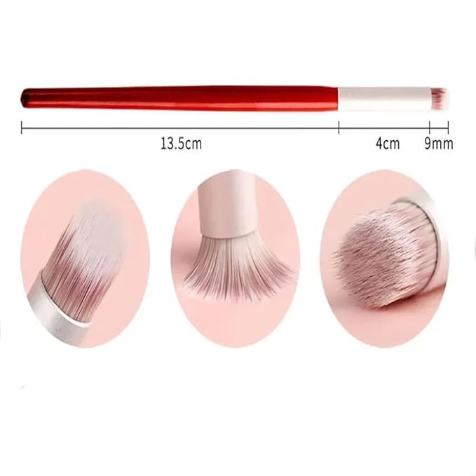 1 Pc Nail Brushes for Nail Art Professional Nail Art Brush/Manicure Gel Polish Brush/Gradual Color Blooming Nail Drawing Pen Nail Design Brushes (A)