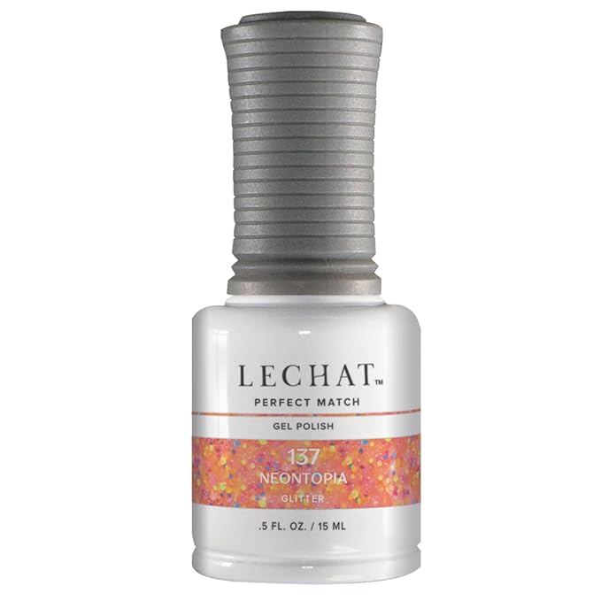 LeChat Perfect Match Gel Polish, Neontopia, 0.5 Fl Oz (PMS137)