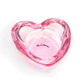 Nail Dampen Dish Cup for Nail Art, Crystal Glass Nail Monomer Dish Holder for Nail Acrylic Liquid & Powder