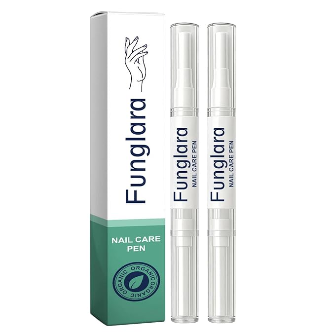 Nail Fungus Pen–Toenail Fungus Treatment Extra Strength for Toe Nail Repair Pen for Damaged Nails - 25% Undecylenic Acid with added Tea Tree Oil(2 PCS)
