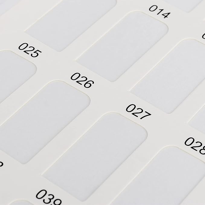 PINGEUI 2 Pack 216 Colors Nail Display Book, Nail Gel Polish Display Chart with 480 Nail Tips, Nail Polish Sample Display Book for Nail Salon and Nail Painting Practice