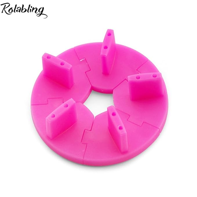 False Nail Art Tips Display Stand with 100 pcs Removable White False Nail Art Tips for Practice Training Nail Tools
