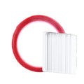 Nail Art Display Clear Stand Practice Holder 50 Pieces with 1 Roll 3M Double Sided Tapes for Acrylic Nails Salon or Home DIY