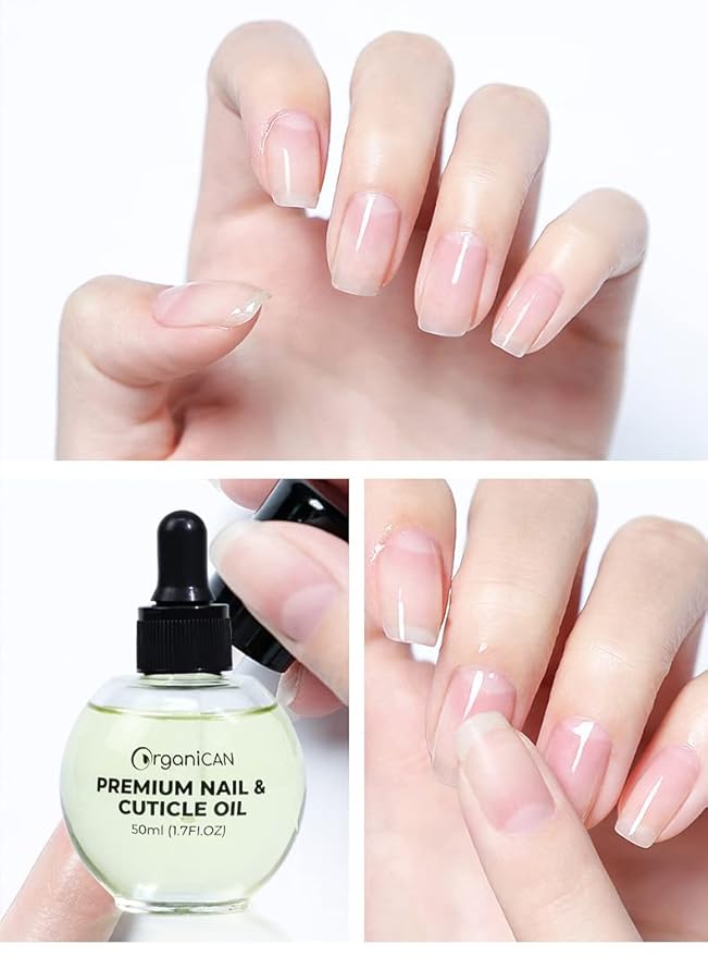 Premium Nail & Cuticle Oil – Almond & Vitamin E Hydrating Serum with Milk & Honey Formula | Nourishes Dry Cuticles & Supports Healthy Nails (50ml / 1.7 fl oz)