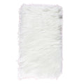 1Pc Faux Fur Nail Mat Nail Art Hand Rest Mat Pad Rectangle Nail Enhancement Cushion Table Props Backgrounds Mat for Nail Art Display and Jewelry Shooting, White