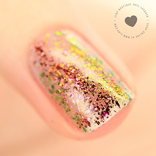 ILNP Electric Carnival - Red, Pink, Gold, Green Ultra Chrome Color Shifting Flakie Nail Polish