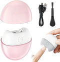 Multi-Functional Electric Nail Trimmer, 2026 New Electric Nail Clippers, Automatic Fingernail Trimmer with Light, 2 Speeds, Quiet Electric Toenail Clippers for Seniors, Adults and Men (Pink)