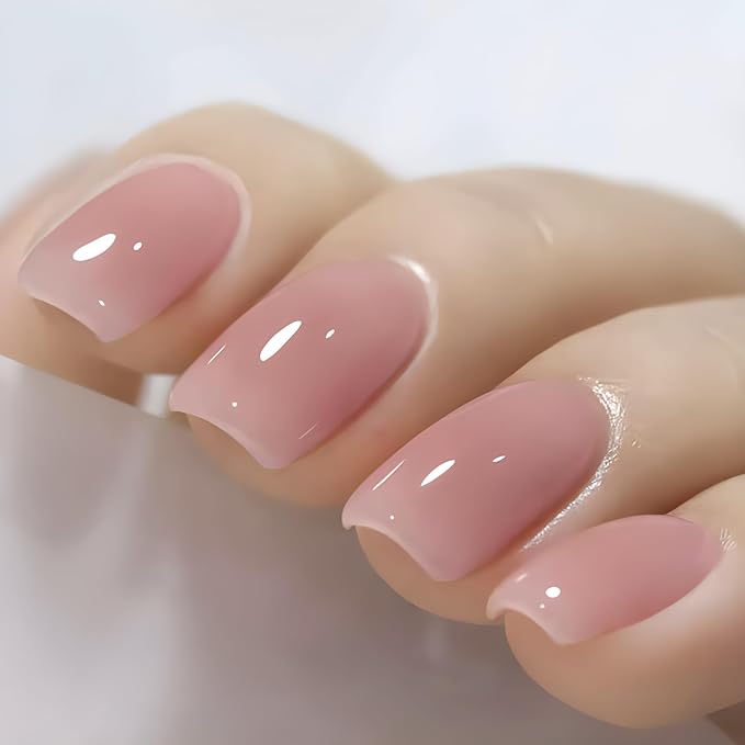 Vishine Builder Gel For Nails, 8-in-1 Light Lilac Pink Nail Builder Strengthener Sheer Pink Gel Builder For Nails Hard Gel Jelly Gel Builder Extension Nail Gel Base Gel In A Bottle E056