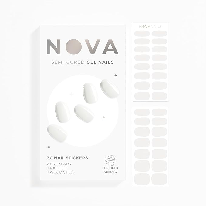 Semi Cured Gel Nail Strips (Cloud 9)