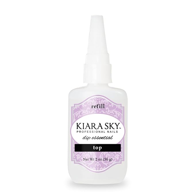 KIARA SKY Liquid Essentials Dip Manicure | 2 fl oz Refill | Step #4 Top Coat