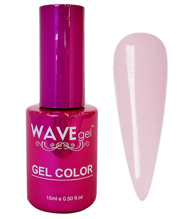 WAVEGEL Soak-Off Gel, Nail Lacquer & Acrylic/Dip Powder Matching Set - Princess Collection - #009 Open Minded