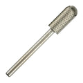 C & I Small Barrel Rounded Top Nail Drill Bit with Teeth on the Top, Professional Electric File for Manicure Drill Machine, Remove Nail Gels 3/32” (Fine -F)