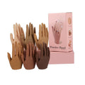 Practice Hand for Acrylic Nails Silicone Female Mannequin Life Size Hand with Insertable Nails for Nail Art Beginners/Nail Salon Artists A Pair of Hands Color 2#