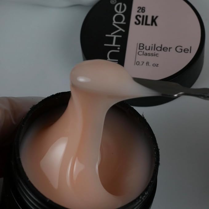 IN.HYPE UV/LED Camouflage Hard/Builder Gel for Nail Extension/Strengthening/Overlays (Silk)