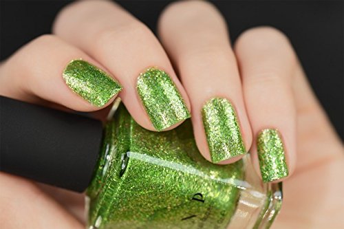ILNP Limelight - Vivid Lime Green Holographic Nail Polish