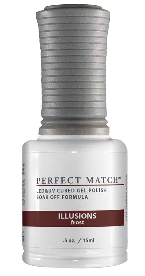 LeChat Perfect Match Gel Polish, Illusions, 0.5 Fl Oz (PMS107)