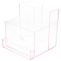 1pc Nail Polishing Machine Storage Holder for Grinding Display Base for Manicure Tools Organizes Your Workspace Suitable for Home Elegant Transparent Design
