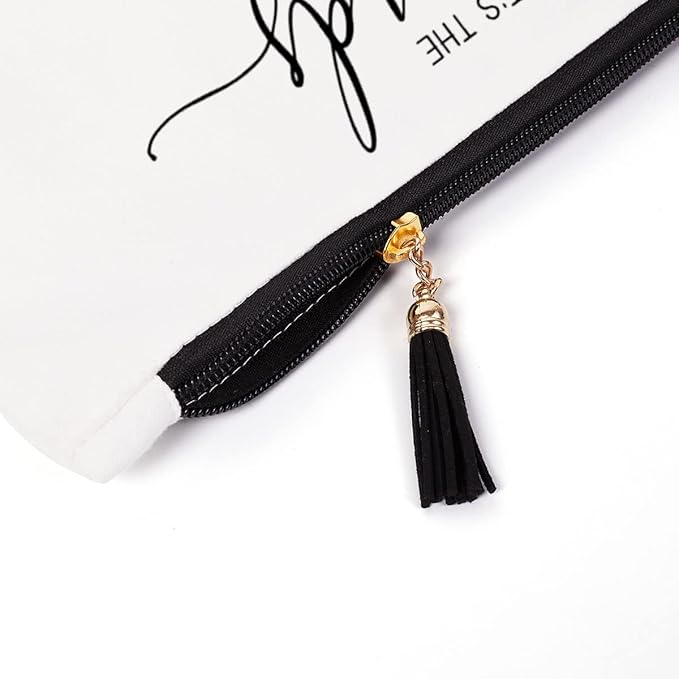 Bestie Gifts for Women, Sister Gifts from Sister, Friendship Gifts for Women Friends, Best Friend for Women, Birthday Christmas Gifts for Soul Sister It s The Friends Journey Makeup Bag
