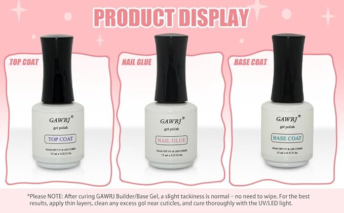 No Wipe Gel Top Coat 2 Packs, High Shine Mirror Finish UV LED Nail Polish, Low Odor Nail Care, 15ml Each - Professional Long Lasting Glossy Seal for Manicure